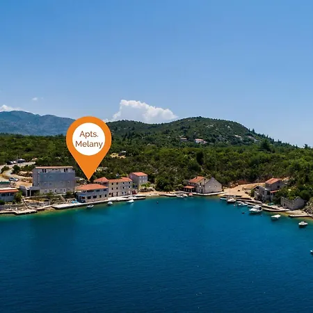 Melany - One Bedroom With Shared Terrace And Sea View Apartman Slano
